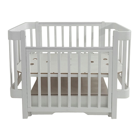 Кровать Pituso Olivia + маятник/ящик/автостенка/колесо 120*60 см Pit-103 купить — фото 1