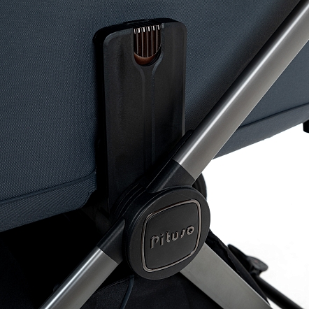 Коляска 2 в1  Pituso Mayla Plus короб+прогулка Graphite/Graphite MPLS/555-Graphite