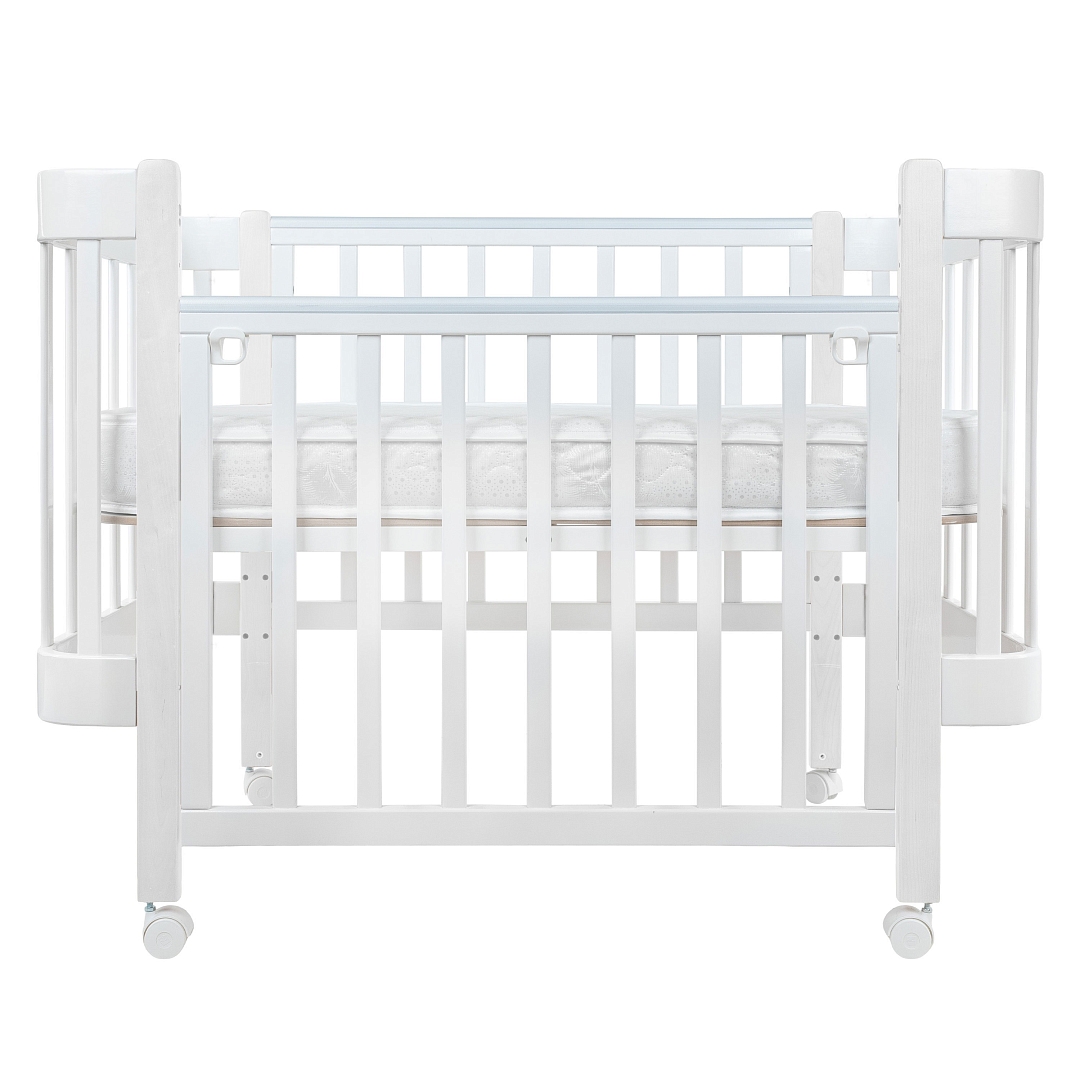 Кровать Pituso Olivia + маятник/ящик/автостенка/колесо 120*60 см Pit-103 купить — фото 9