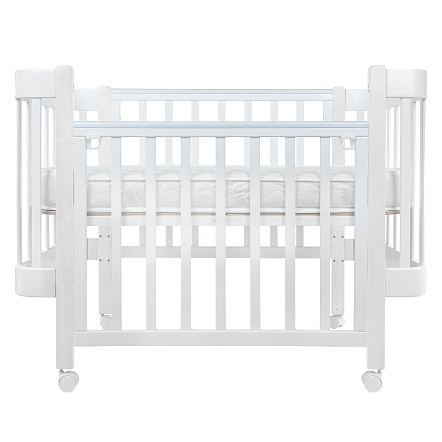 Кровать Pituso Olivia + маятник/ящик/автостенка/колесо 120*60 см Pit-103 купить — фото 9