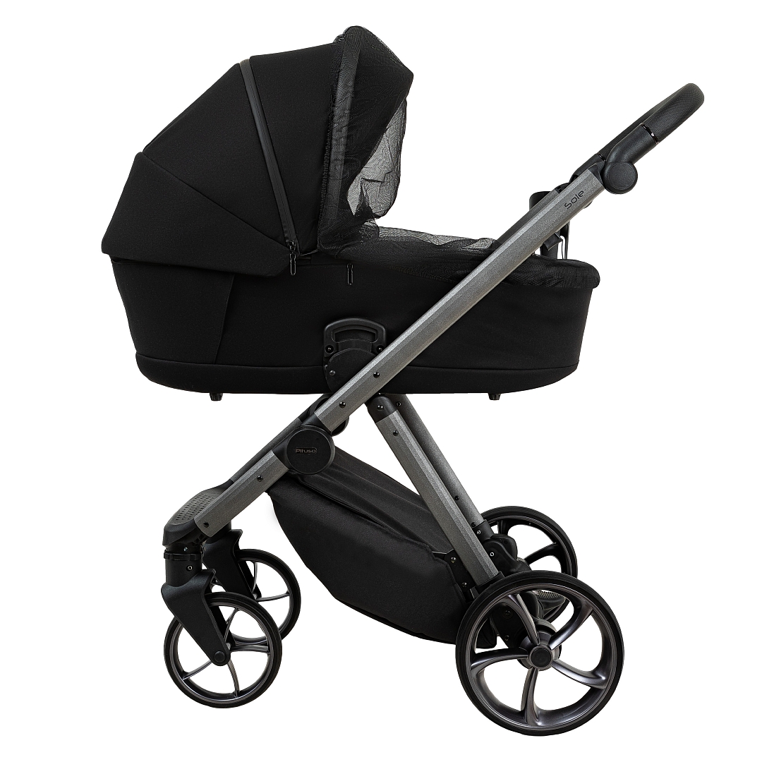 Коляска Pituso 2 в1 Sole короб + прогулка PMPT купить — фото 9
