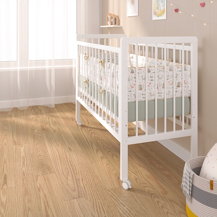 Кровать детская Pituso TINY (лайт) автостенка/колесо купить — фото 10