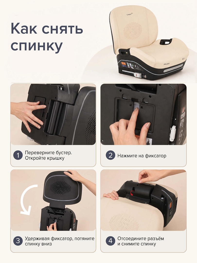 Удерживающее устройство для детей Pituso 15-36 кг COSCO PRO (i-Size) F001 купить — фото 21