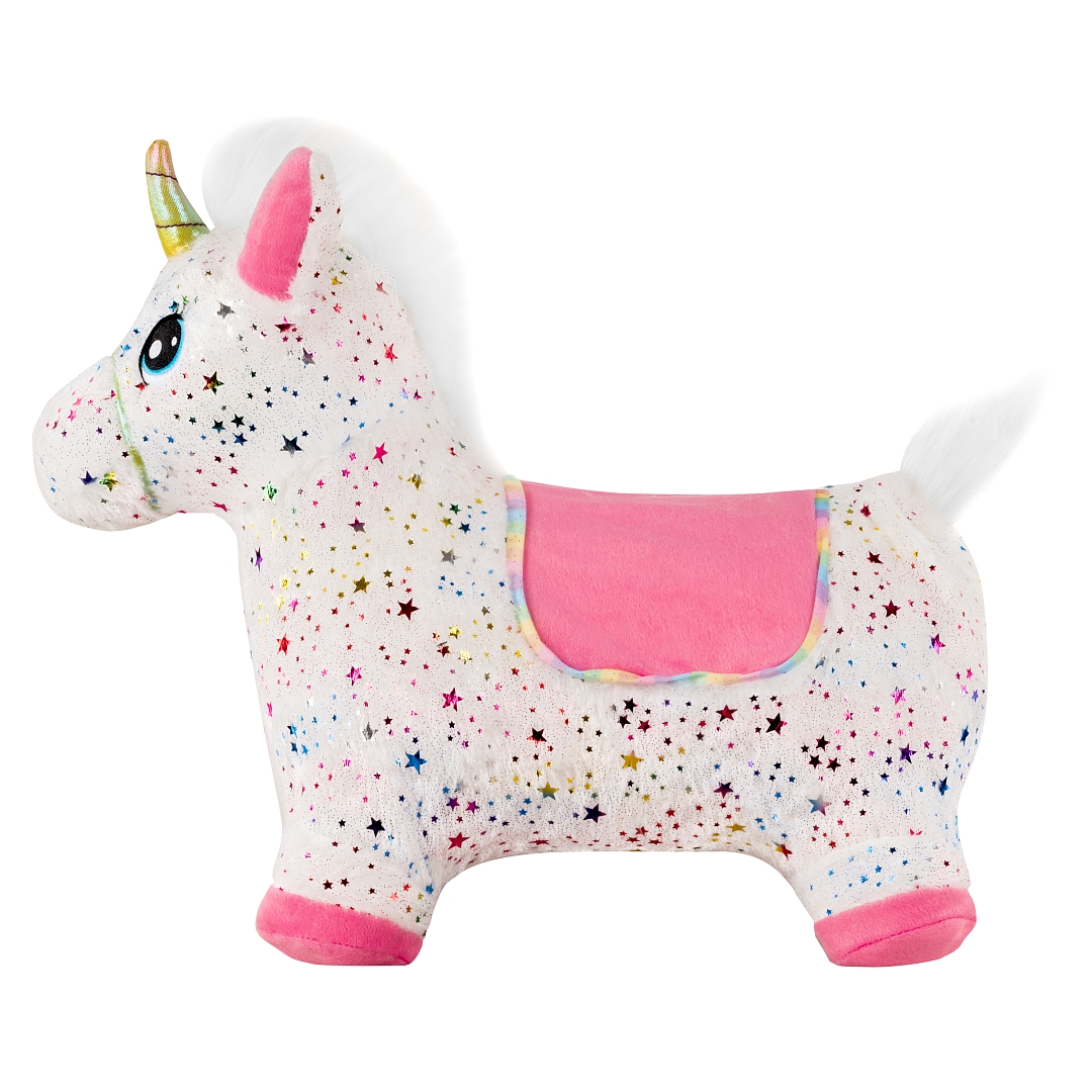 Прыгуны-животные Pituso Единорог Белый+Звезды GS015-Stars купить — фото 2