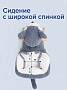 Качалка Pituso (с сиденьем) Собачка, плюш., муз., Серый XL-921 купить — фото 7