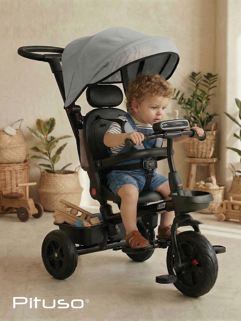 Велосипед Pituso трехколесный Elite  10"/8" JY-T07B-25 купить — фото 27