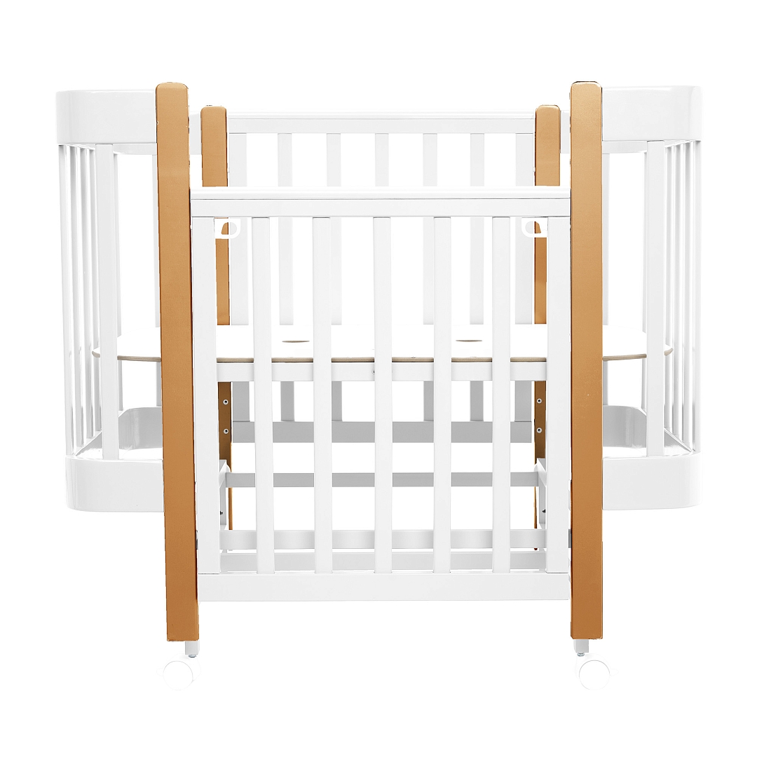 Кровать Pituso приставная/маятник/автостенка Mirelle 100*70 см Pit-104 купить — фото 3