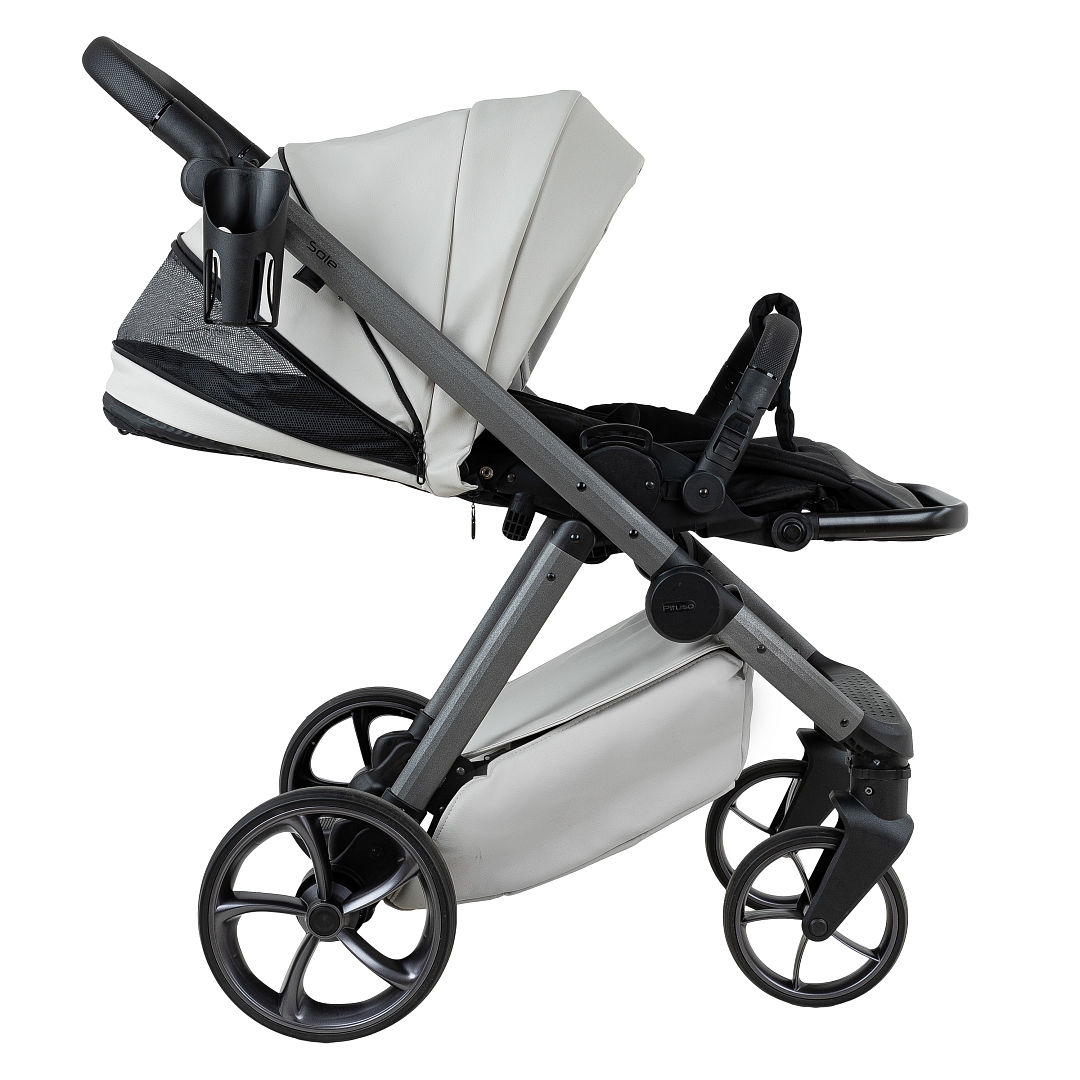 Коляска Pituso 2 в1 Sole короб + прогулка PMPL купить — фото 11