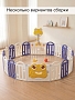 Детский ограждение-манеж Pituso Frog, Синий/Blue (без шаров) (225*150*61h) NWL0001-2-5-Blue купить — фото 14
