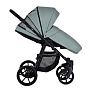 Коляска Pituso 2 в1 Tossa короб+прогулка Кожа/Sage TS/25/2