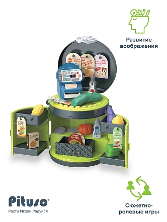 Игровой набор Pituso Супершоп Мини 33 эл-та HW23001274 купить — фото 4