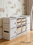 Стеллаж Pituso для игрушек с ящиками Simple MAX Beige/Бежевый YYS806-2-beige купить — фото 27
