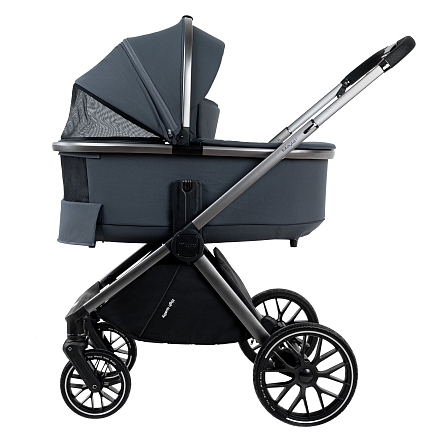 Коляска 2 в1  Pituso Mayla Plus короб+прогулка Graphite/Graphite MPLS/555-Graphite