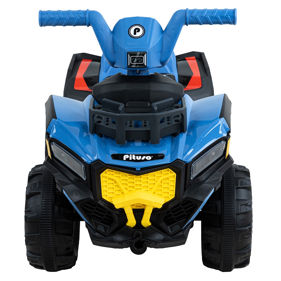 Электроквадроцикл Pituso 6V/7Ah_20W*1 колеса пласт,свет,муз c П/У 2390029B купить — фото 3