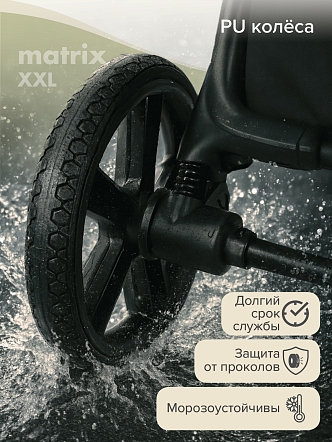 Прогулочная коляска Pituso MATRIX/чехол на ножки/PU(большие колеса) XXL купить — фото 20