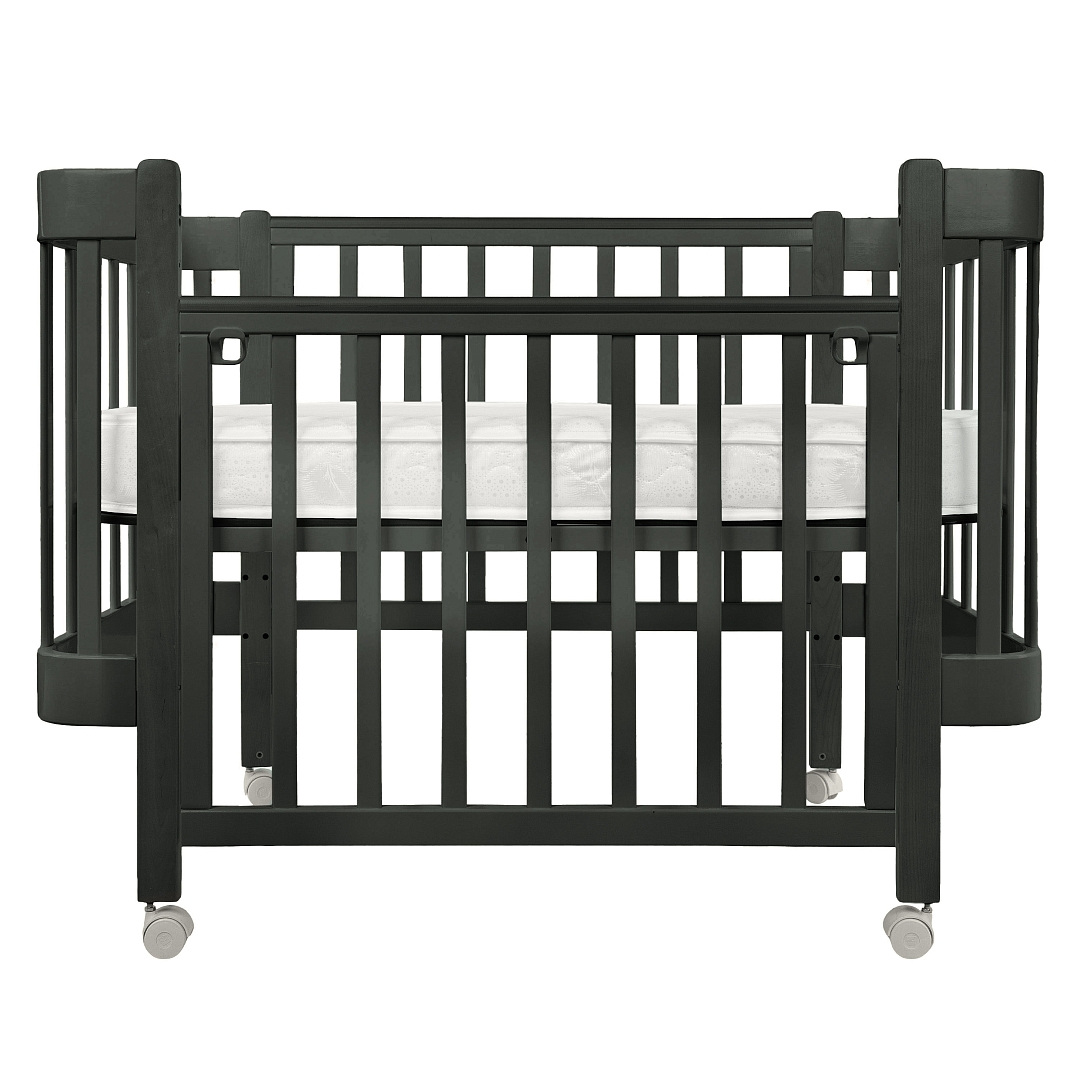 Кровать Pituso Olivia + маятник/ящик/автостенка/колесо 120*60 см Pit-103 купить — фото 5