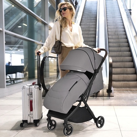 Прогулочная коляска Pituso Matrix чехол на ножки PU купить — фото 12