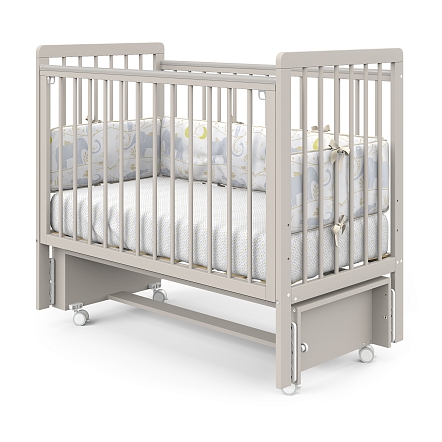 Кровать детская Pituso TINY (оптима) маятник/колесо купить — фото 4