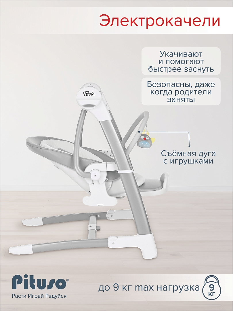Стульчик для кормления Pituso Triola 3 в 1 SG116 купить — фото 20