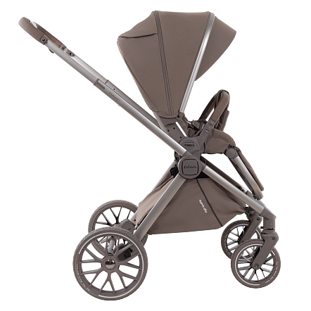 Коляска 2 в1  Pituso Mayla Plus короб+прогулка Truffle/Truffle MPLS/555-Truffle
