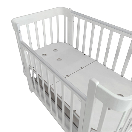 Кровать Pituso Olivia + маятник/ящик/автостенка/колесо 120*60 см Pit-103 купить — фото 7