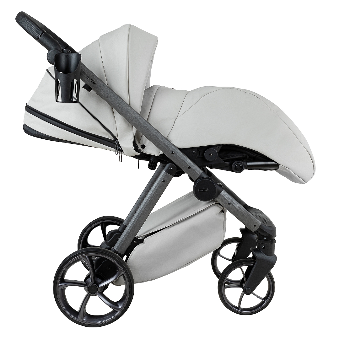 Коляска Pituso 2 в1 Sole короб + прогулка PMPL купить — фото 12
