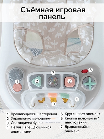 Ходунки Pituso ABC W1001PB8 купить — фото 16