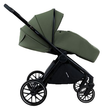 Коляска 2 в1  Pituso Mayla Plus короб+прогулка Deep Green/Black MPLS/555-Deep Green