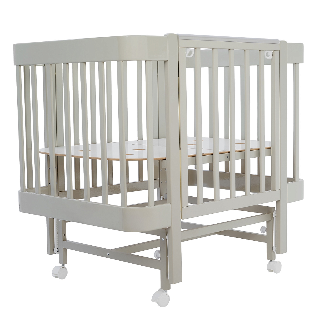 Кровать Pituso приставная/маятник/автостенка Mirelle 100*70 см Pit-104 купить — фото 2