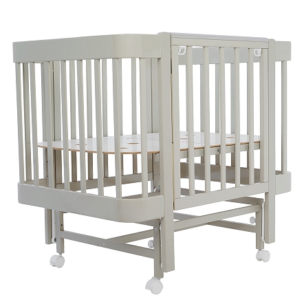 Кровать Pituso приставная/маятник/автостенка Mirelle 100*70 см Pit-104 купить — фото 2