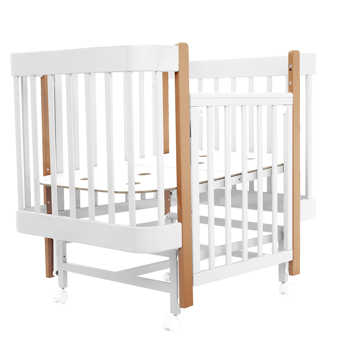 Кровать Pituso приставная/маятник/автостенка Mirelle 100*70 см Pit-104 купить — фото 5