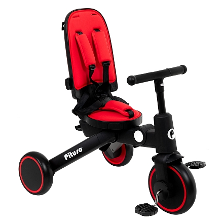 Велосипед трехколесный Pituso Leve Pro складной c сумкой T8 PLUS купить — фото 7