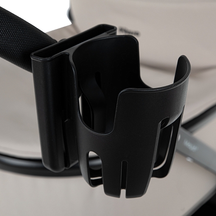 Коляска 2 в1 Pituso Mayla Plus короб+прогулка Beige/Black MPLS/555-Beige