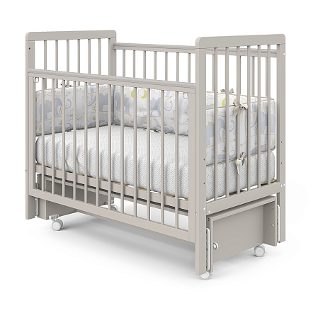 Кровать детская Pituso TINY (оптима) маятник/колесо купить — фото 5