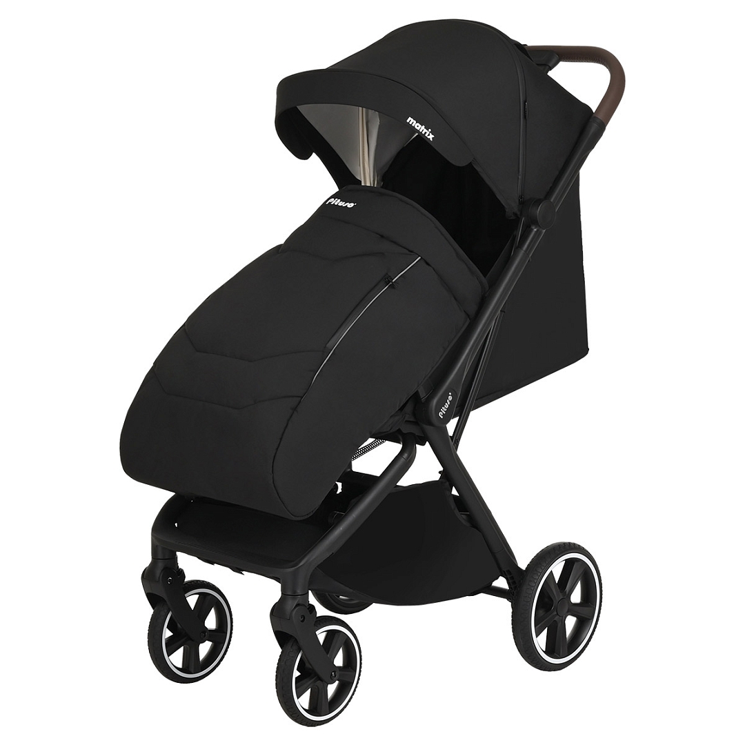 Прогулочная коляска Pituso MATRIX/чехол на ножки/PU(большие колеса) XXL купить — фото 5