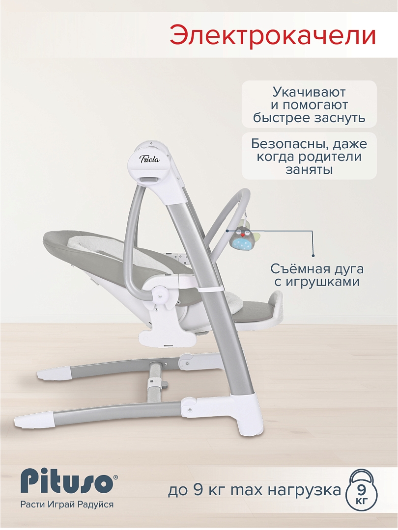 Стульчик для кормления Pituso Triola 3 в 1 SG116 купить — фото 20