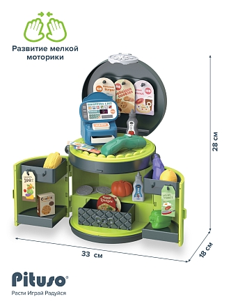 Игровой набор Pituso Супершоп Мини 33 эл-та HW23001274 купить — фото 6
