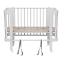 Кровать Pituso детская + маятник+автостенка (овал) Mommy120*60 J514 купить — фото 5