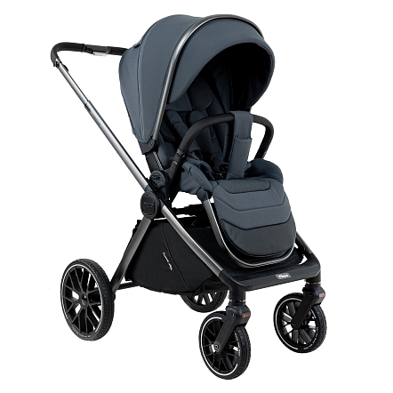Коляска 2 в1  Pituso Mayla Plus короб+прогулка Graphite/Graphite MPLS/555-Graphite
