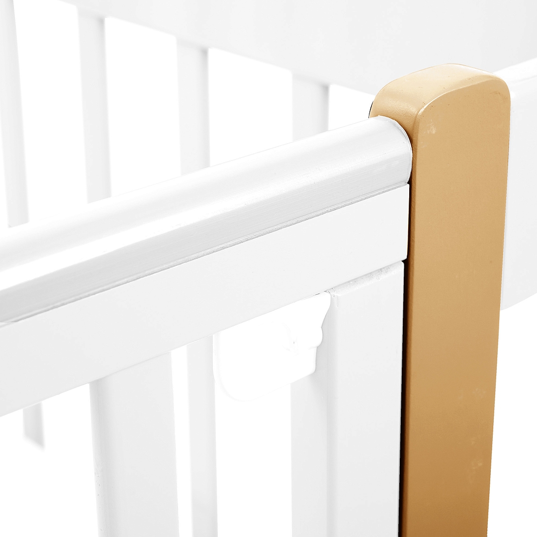 Кровать Pituso приставная/маятник/автостенка Mirelle 100*70 см Pit-104 купить — фото 6