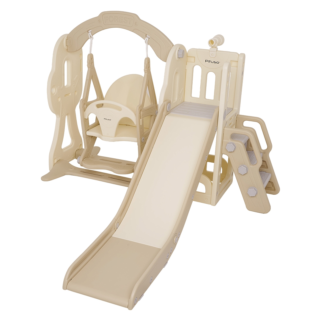 Горка-Комплекс Pituso Creamy (горка,качели) Mocca/Беж CLCY-2-Mocca купить — фото 5
