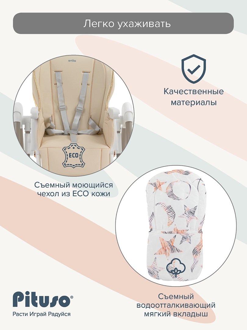 Стул для кормления Pituso Avila YT-H25 купить — фото 34
