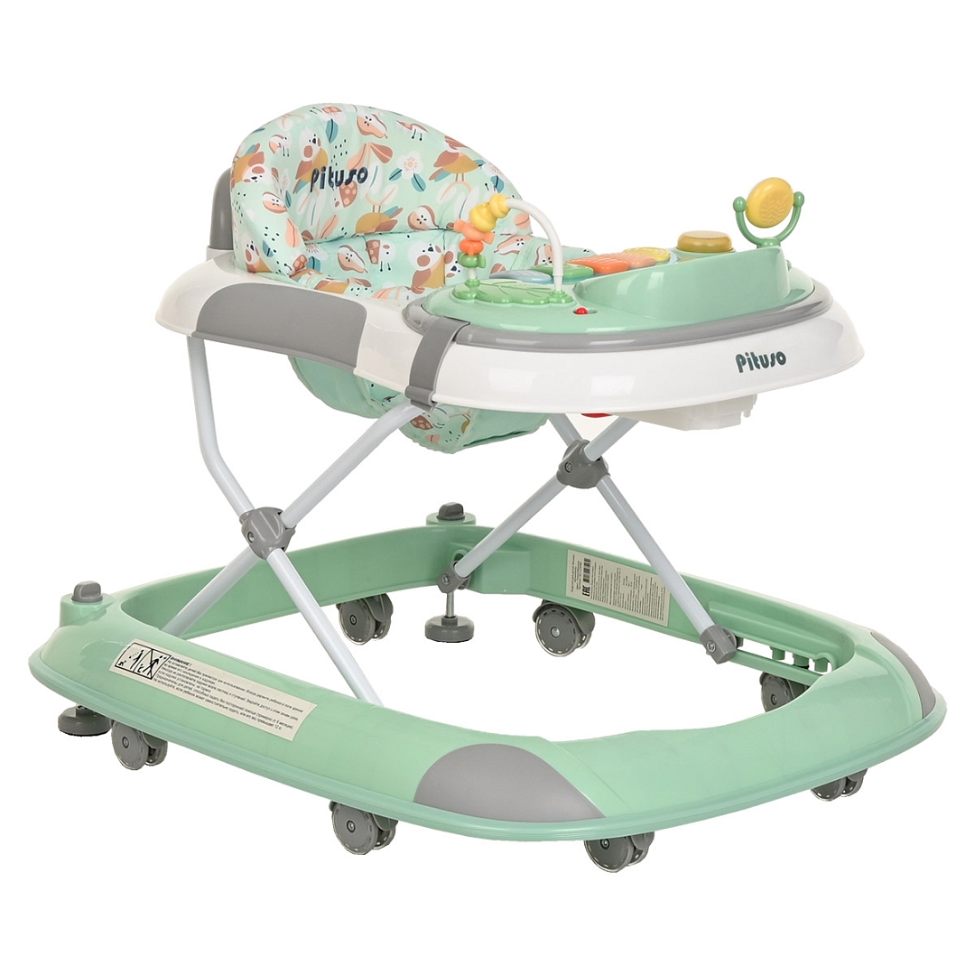 Ходунки Pituso Лесные музыканты Green/Ментол W1123PB8-Green купить — фото 1