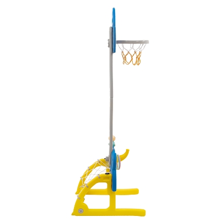 Стойка баскетбольная Pituso Space Rocket (с кольцебросом,футб.воротами) UN-0701-blue купить — фото 3