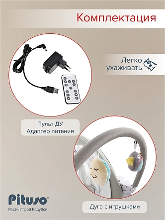 Стульчик для кормления Pituso Triola 3 в 1 SG116 купить — фото 27