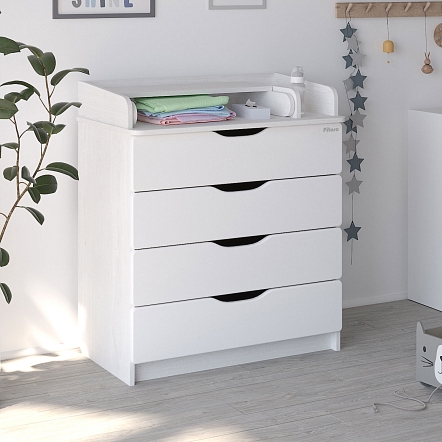 Комод раскладной Pituso Wood 80/4 ПВХ  с шарик. направ., 4 ящика купить — фото 6