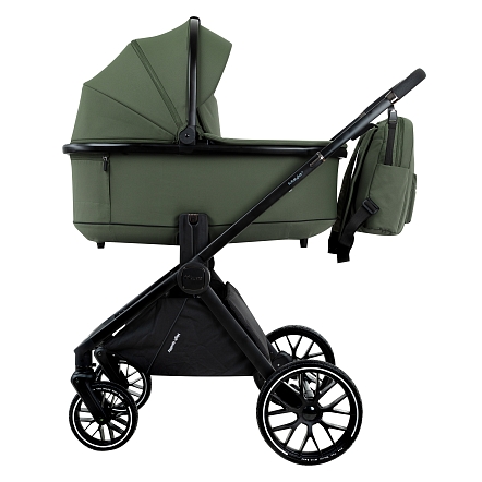 Коляска 2 в1  Pituso Mayla Plus короб+прогулка Deep Green/Black MPLS/555-Deep Green