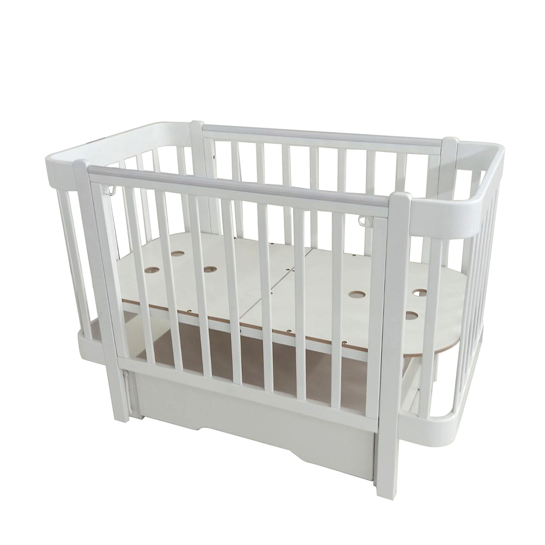 Кровать Pituso Olivia + маятник/ящик/автостенка/колесо 120*60 см Pit-103 купить — фото 3