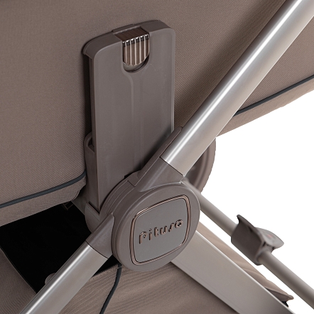 Коляска 2 в1  Pituso Mayla Plus короб+прогулка Truffle/Truffle MPLS/555-Truffle