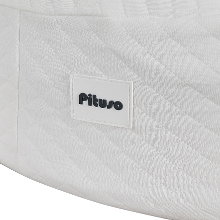 Кокон-матрасик Pituso капитоний КН1/14 Молочный/Белый купить — фото 3